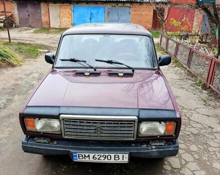 Коричневый ВАЗ 2107, объемом двигателя 1.5 л и пробегом 90 тыс. км за 1400 $, фото 6 на Automoto.ua