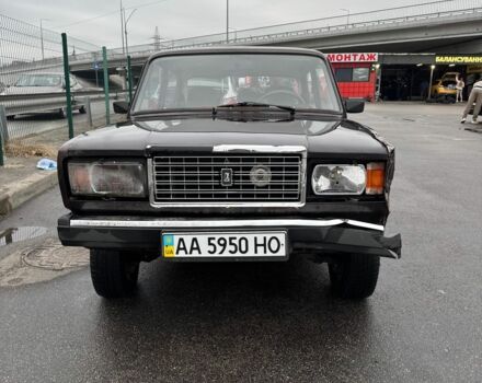 Коричневый ВАЗ 2107, объемом двигателя 1.6 л и пробегом 90 тыс. км за 1500 $, фото 3 на Automoto.ua