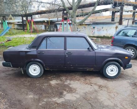 Коричневый ВАЗ 2107, объемом двигателя 1.5 л и пробегом 222 тыс. км за 1200 $, фото 3 на Automoto.ua