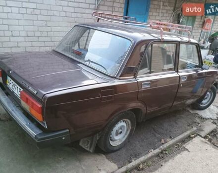 Коричневый ВАЗ 2107, объемом двигателя 1.57 л и пробегом 40 тыс. км за 2000 $, фото 2 на Automoto.ua