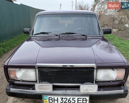 Коричневый ВАЗ 2107, объемом двигателя 1.45 л и пробегом 98 тыс. км за 1350 $, фото 1 на Automoto.ua