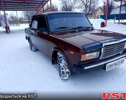 Коричневый ВАЗ 2107, объемом двигателя 1.5 л и пробегом 70 тыс. км за 1350 $, фото 1 на Automoto.ua