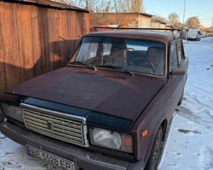 Коричневий ВАЗ 2107, об'ємом двигуна 1.5 л та пробігом 200 тис. км за 900 $, фото 1 на Automoto.ua