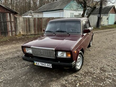 Коричневый ВАЗ 2107, объемом двигателя 1.3 л и пробегом 39 тыс. км за 1356 $, фото 1 на Automoto.ua