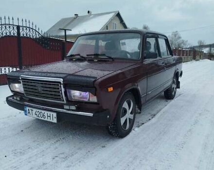 Коричневий ВАЗ 2107, об'ємом двигуна 1.5 л та пробігом 65 тис. км за 1250 $, фото 1 на Automoto.ua