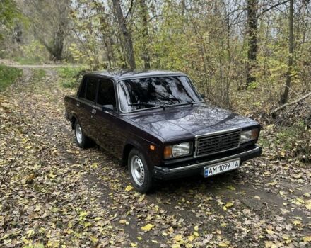 Коричневый ВАЗ 2107, объемом двигателя 1.5 л и пробегом 65 тыс. км за 1350 $, фото 1 на Automoto.ua