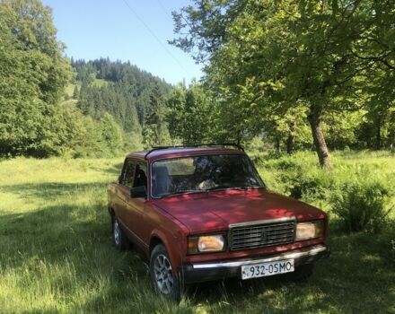 Красный ВАЗ 2107, объемом двигателя 1.6 л и пробегом 3 тыс. км за 600 $, фото 6 на Automoto.ua