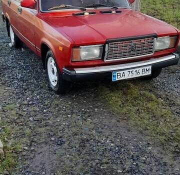 Красный ВАЗ 2107, объемом двигателя 1.6 л и пробегом 86 тыс. км за 1500 $, фото 5 на Automoto.ua
