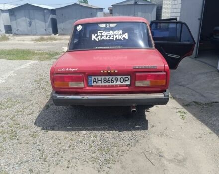 Красный ВАЗ 2107, объемом двигателя 1.5 л и пробегом 99 тыс. км за 484 $, фото 5 на Automoto.ua