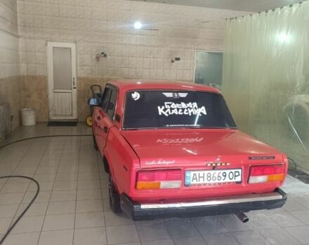 Красный ВАЗ 2107, объемом двигателя 1.5 л и пробегом 99 тыс. км за 484 $, фото 1 на Automoto.ua