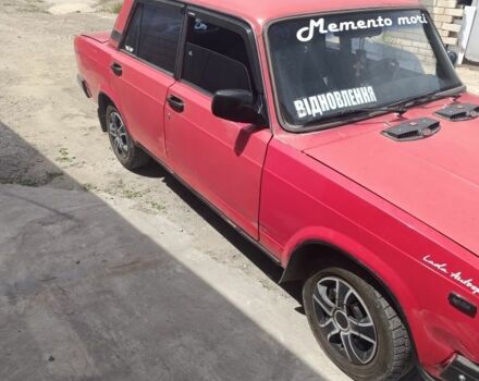 Красный ВАЗ 2107, объемом двигателя 1.5 л и пробегом 99 тыс. км за 484 $, фото 3 на Automoto.ua
