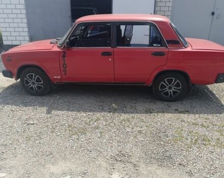 Красный ВАЗ 2107, объемом двигателя 1.5 л и пробегом 99 тыс. км за 484 $, фото 6 на Automoto.ua