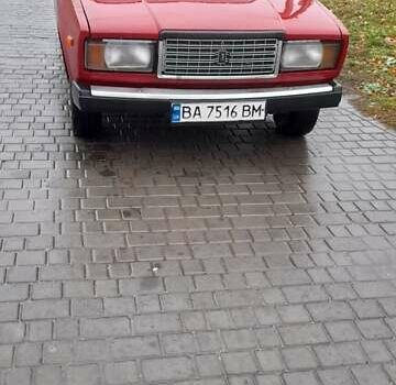 Красный ВАЗ 2107, объемом двигателя 1.6 л и пробегом 86 тыс. км за 1500 $, фото 6 на Automoto.ua