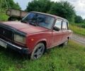 Красный ВАЗ 2107, объемом двигателя 1.3 л и пробегом 74 тыс. км за 448 $, фото 1 на Automoto.ua