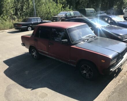 Красный ВАЗ 2107, объемом двигателя 1.6 л и пробегом 250 тыс. км за 1100 $, фото 1 на Automoto.ua