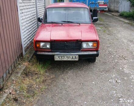 Червоний ВАЗ 2107, об'ємом двигуна 3 л та пробігом 80 тис. км за 214 $, фото 4 на Automoto.ua