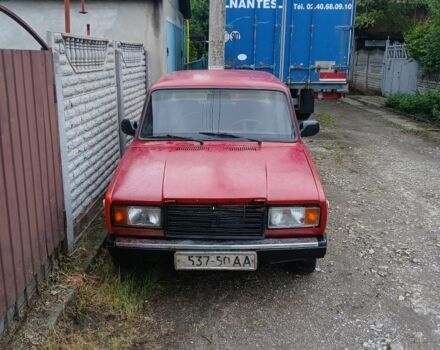 Червоний ВАЗ 2107, об'ємом двигуна 3 л та пробігом 80 тис. км за 214 $, фото 1 на Automoto.ua