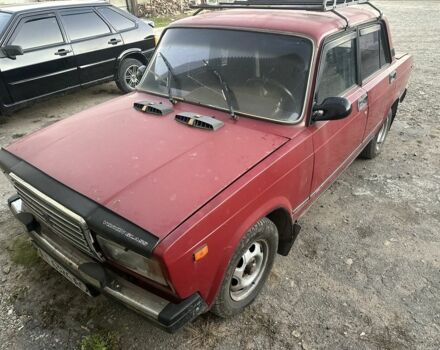 Красный ВАЗ 2107, объемом двигателя 2 л и пробегом 45 тыс. км за 1100 $, фото 3 на Automoto.ua