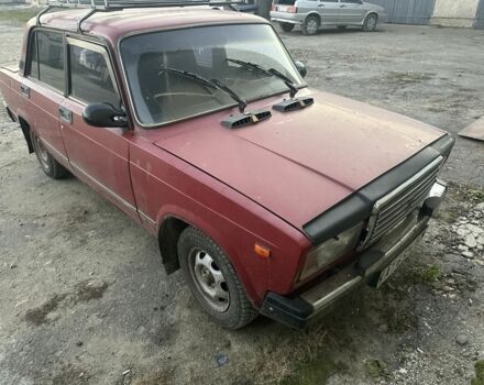 Красный ВАЗ 2107, объемом двигателя 2 л и пробегом 45 тыс. км за 1100 $, фото 2 на Automoto.ua