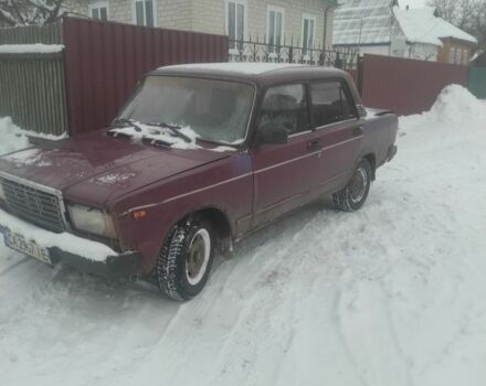 Червоний ВАЗ 2107, об'ємом двигуна 1.6 л та пробігом 1000 тис. км за 592 $, фото 1 на Automoto.ua