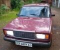 Красный ВАЗ 2107, объемом двигателя 1 л и пробегом 117 тыс. км за 858 $, фото 2 на Automoto.ua