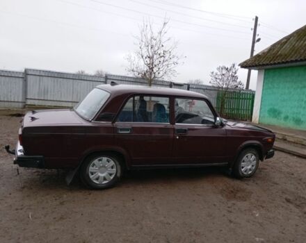 Красный ВАЗ 2107, объемом двигателя 1.5 л и пробегом 2 тыс. км за 1072 $, фото 9 на Automoto.ua