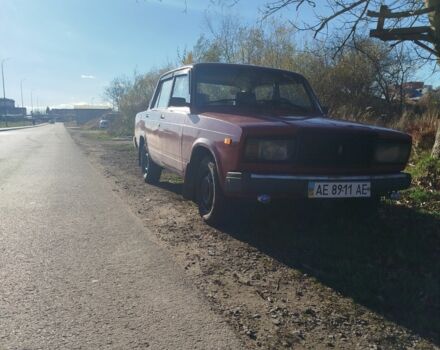 Красный ВАЗ 2107, объемом двигателя 1.45 л и пробегом 2 тыс. км за 1250 $, фото 1 на Automoto.ua