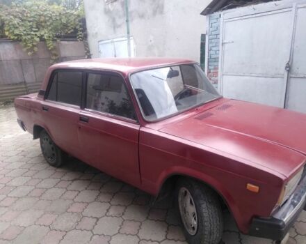Красный ВАЗ 2107, объемом двигателя 1.6 л и пробегом 100 тыс. км за 404 $, фото 2 на Automoto.ua