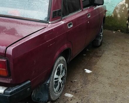 Красный ВАЗ 2107, объемом двигателя 1.7 л и пробегом 25 тыс. км за 424 $, фото 6 на Automoto.ua