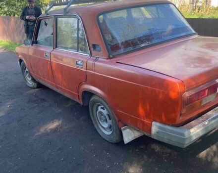 Красный ВАЗ 2107, объемом двигателя 0 л и пробегом 3 тыс. км за 592 $, фото 5 на Automoto.ua