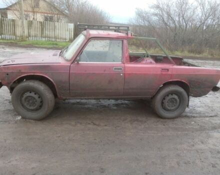 Красный ВАЗ 2107, объемом двигателя 1.6 л и пробегом 60 тыс. км за 595 $, фото 1 на Automoto.ua