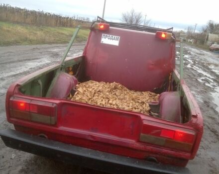 Красный ВАЗ 2107, объемом двигателя 1.6 л и пробегом 60 тыс. км за 595 $, фото 5 на Automoto.ua