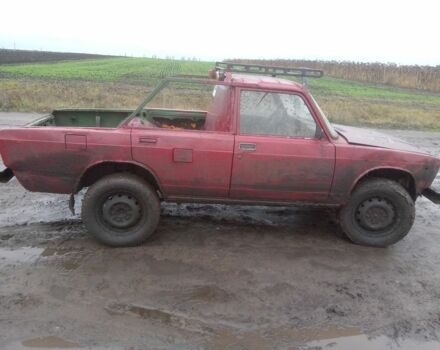 Красный ВАЗ 2107, объемом двигателя 1.6 л и пробегом 60 тыс. км за 595 $, фото 2 на Automoto.ua