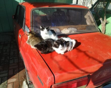 Красный ВАЗ 2107, объемом двигателя 1.5 л и пробегом 176 тыс. км за 350 $, фото 5 на Automoto.ua