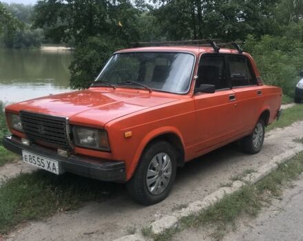 Червоний ВАЗ 2107, об'ємом двигуна 0 л та пробігом 90 тис. км за 425 $, фото 2 на Automoto.ua