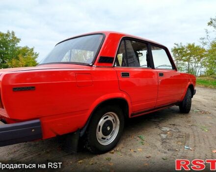 Червоний ВАЗ 2107, об'ємом двигуна 1.5 л та пробігом 129 тис. км за 1100 $, фото 4 на Automoto.ua