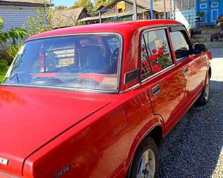 ВАЗ 2107 1983 в Бахмаче на Automoto.ua Красный ВАЗ 2107, объемом двигателя 1.6 л и пробегом 99 тыс. км за 1000 $, фото 7 на Automoto.ua