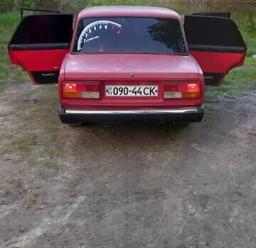 Красный ВАЗ 2107, объемом двигателя 0 л и пробегом 66 тыс. км за 797 $, фото 8 на Automoto.ua