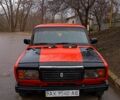 Красный ВАЗ 2107, объемом двигателя 1.5 л и пробегом 320 тыс. км за 750 $, фото 1 на Automoto.ua