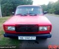 Красный ВАЗ 2107, объемом двигателя 1.5 л и пробегом 170 тыс. км за 555 $, фото 1 на Automoto.ua
