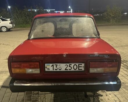 Красный ВАЗ 2107, объемом двигателя 1.5 л и пробегом 1 тыс. км за 1000 $, фото 3 на Automoto.ua