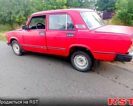 Красный ВАЗ 2107, объемом двигателя 1.5 л и пробегом 170 тыс. км за 515 $, фото 2 на Automoto.ua
