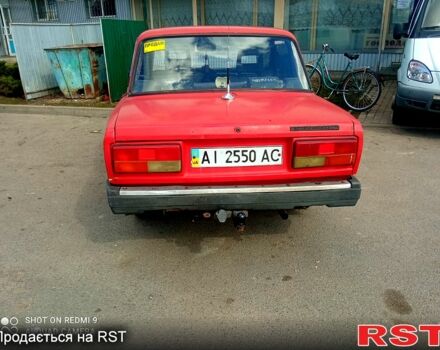 Красный ВАЗ 2107, объемом двигателя 1.5 л и пробегом 555 тыс. км за 420 $, фото 3 на Automoto.ua