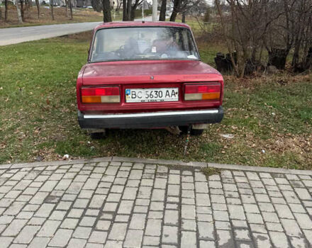 Красный ВАЗ 2107, объемом двигателя 1.5 л и пробегом 1 тыс. км за 650 $, фото 4 на Automoto.ua