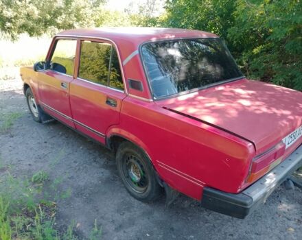 Красный ВАЗ 2107, объемом двигателя 0 л и пробегом 200 тыс. км за 485 $, фото 1 на Automoto.ua