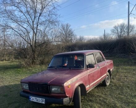 Червоний ВАЗ 2107, об'ємом двигуна 1.5 л та пробігом 60 тис. км за 450 $, фото 1 на Automoto.ua