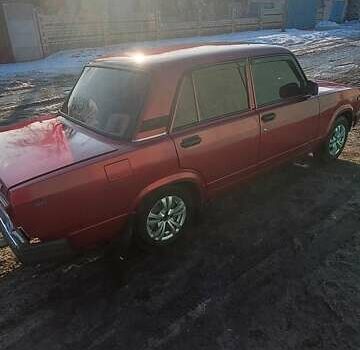 Червоний ВАЗ 2107, об'ємом двигуна 1.5 л та пробігом 100 тис. км за 1450 $, фото 4 на Automoto.ua