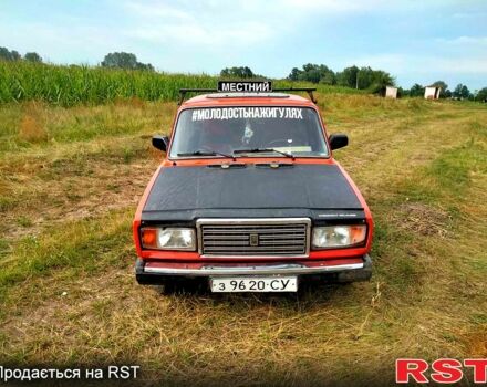 Червоний ВАЗ 2107, об'ємом двигуна 1.3 л та пробігом 83 тис. км за 900 $, фото 1 на Automoto.ua