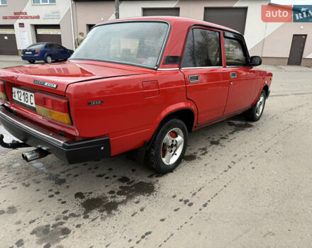 ВАЗ 2107 1985 в Сумах на Automoto.ua Красный ВАЗ 2107, объемом двигателя 0 л и пробегом 170 тыс. км за 900 $, фото 6 на Automoto.ua