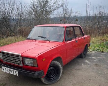 Красный ВАЗ 2107, объемом двигателя 1.5 л и пробегом 1000 тыс. км за 750 $, фото 1 на Automoto.ua